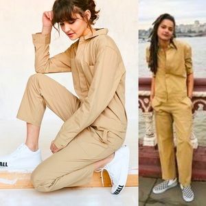 ISO Vans Jump Suit Khaki@Tie Dye Overall Size S